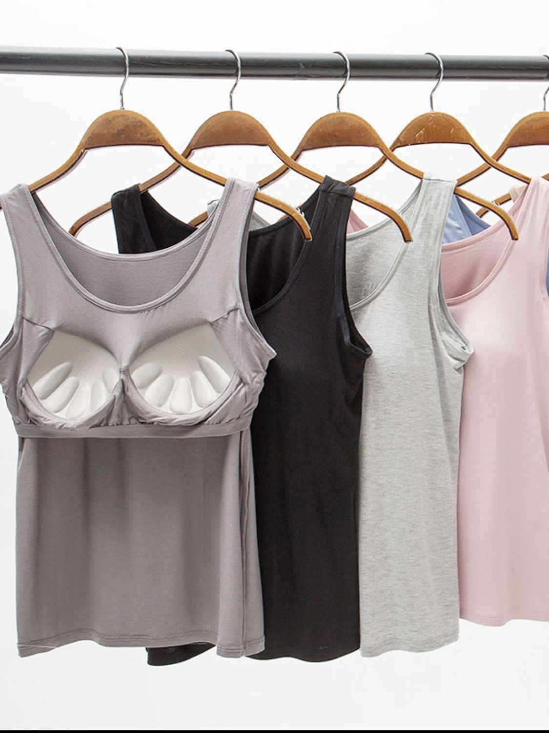 Tank with Built-in Bra
