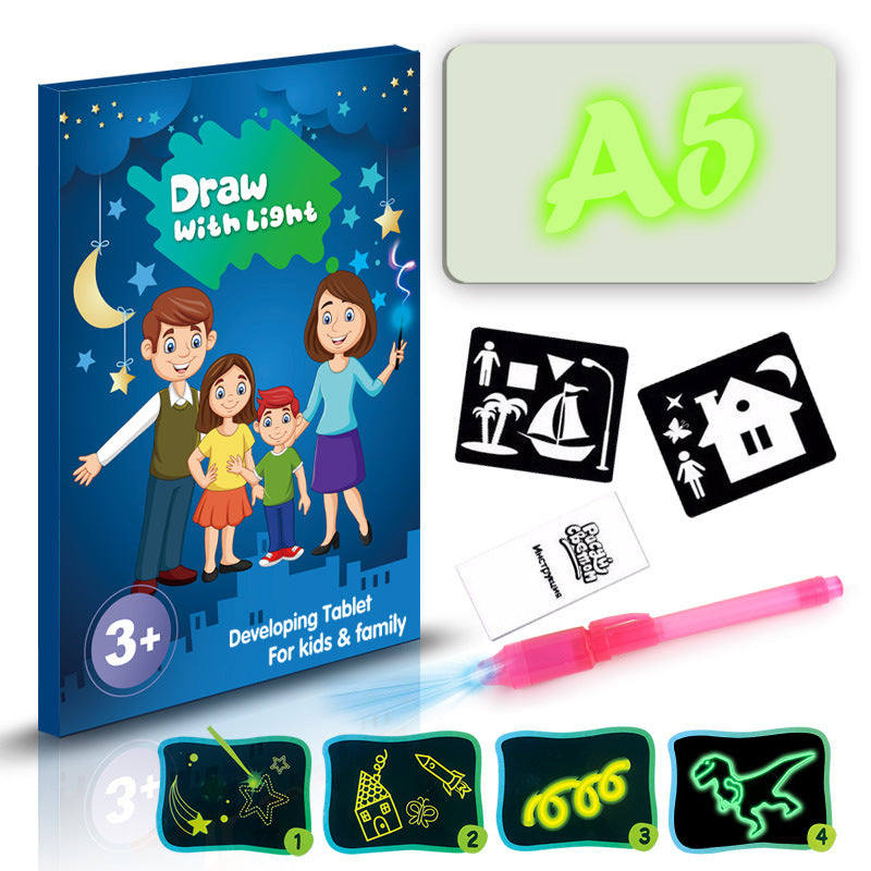 Educational 3D Magic 8 Light Effects Sketchpad