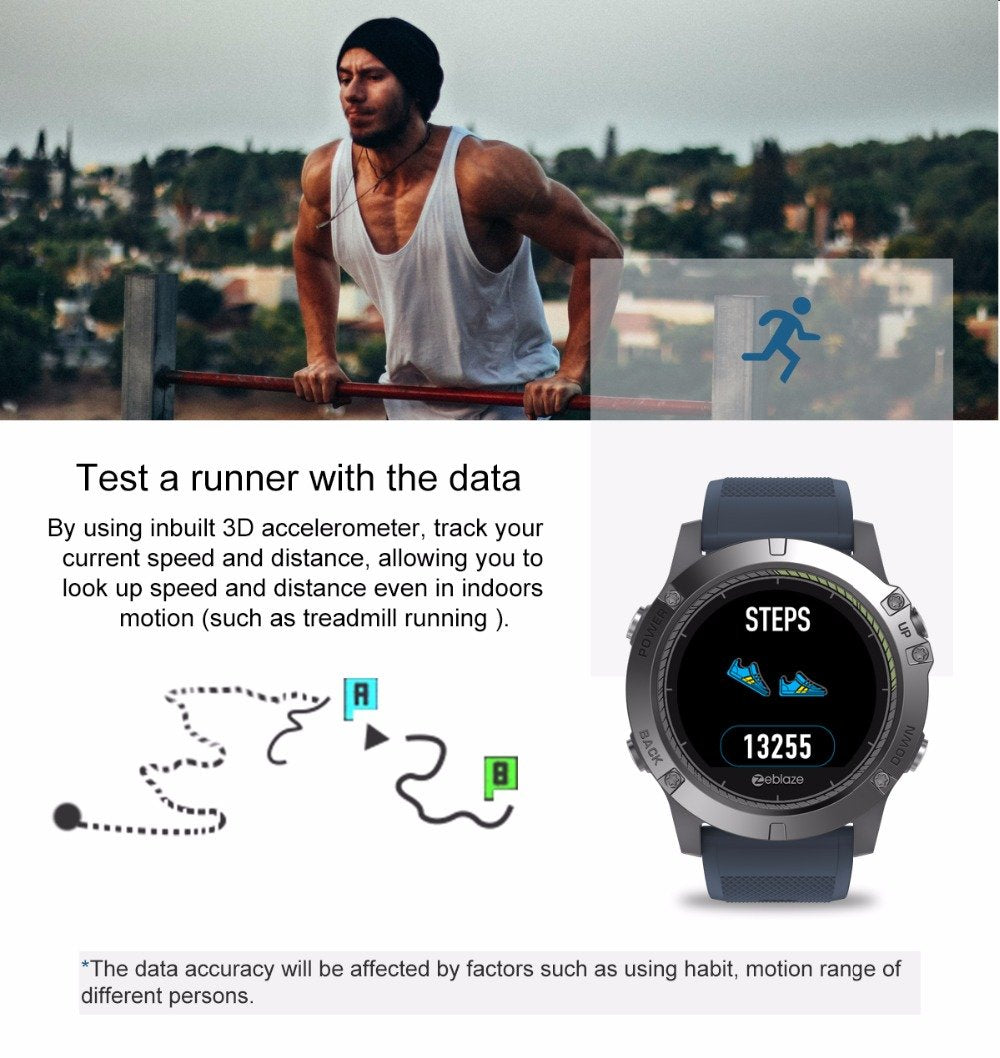 Tactical SmartWatch V3 HR - Bazaare Mart