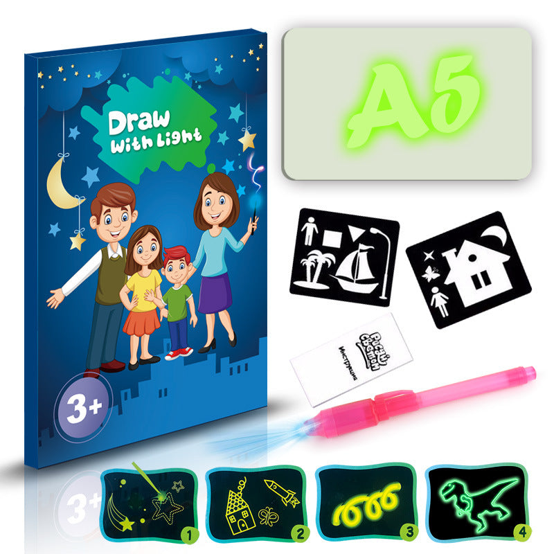 Educational 3D Magic 8 Light Effects Sketchpad
