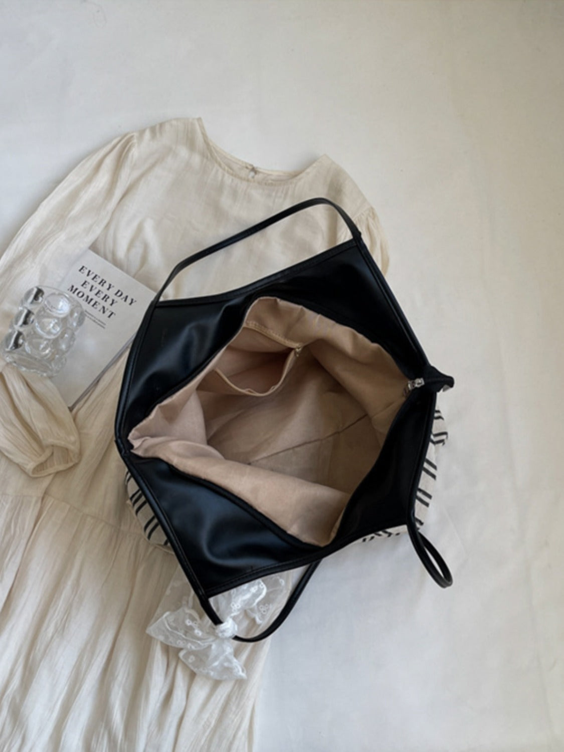 Striped Tote Bag