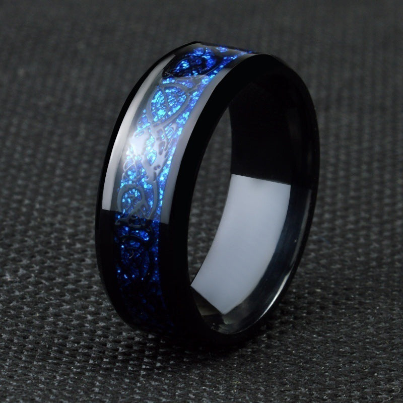 Black Heart Wedding Rings