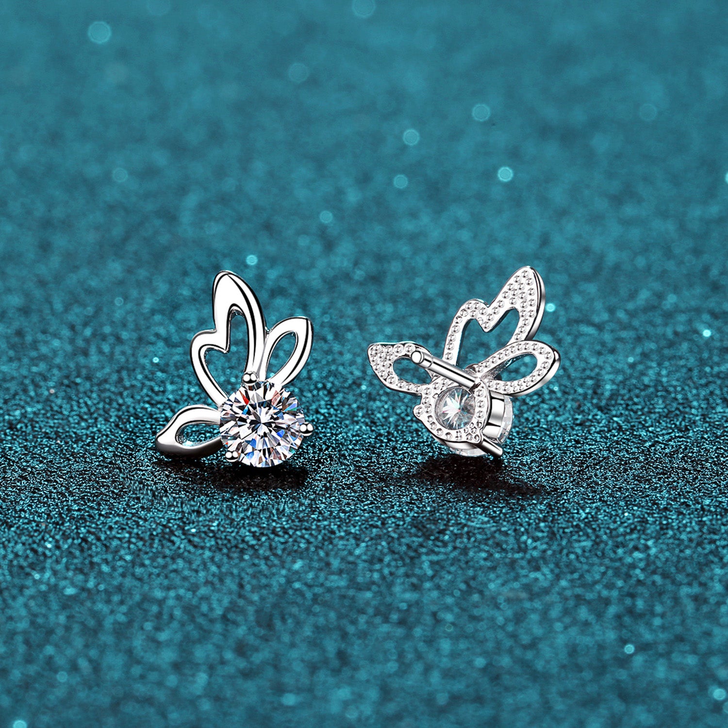 Butterfly Moissanite Earrings