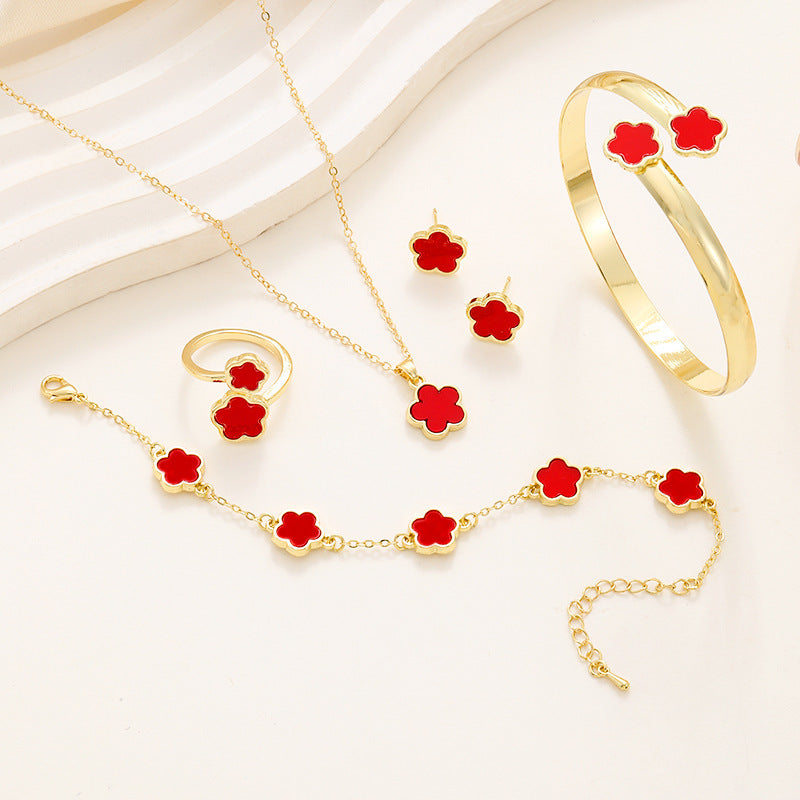 Clover Jewelry Set
