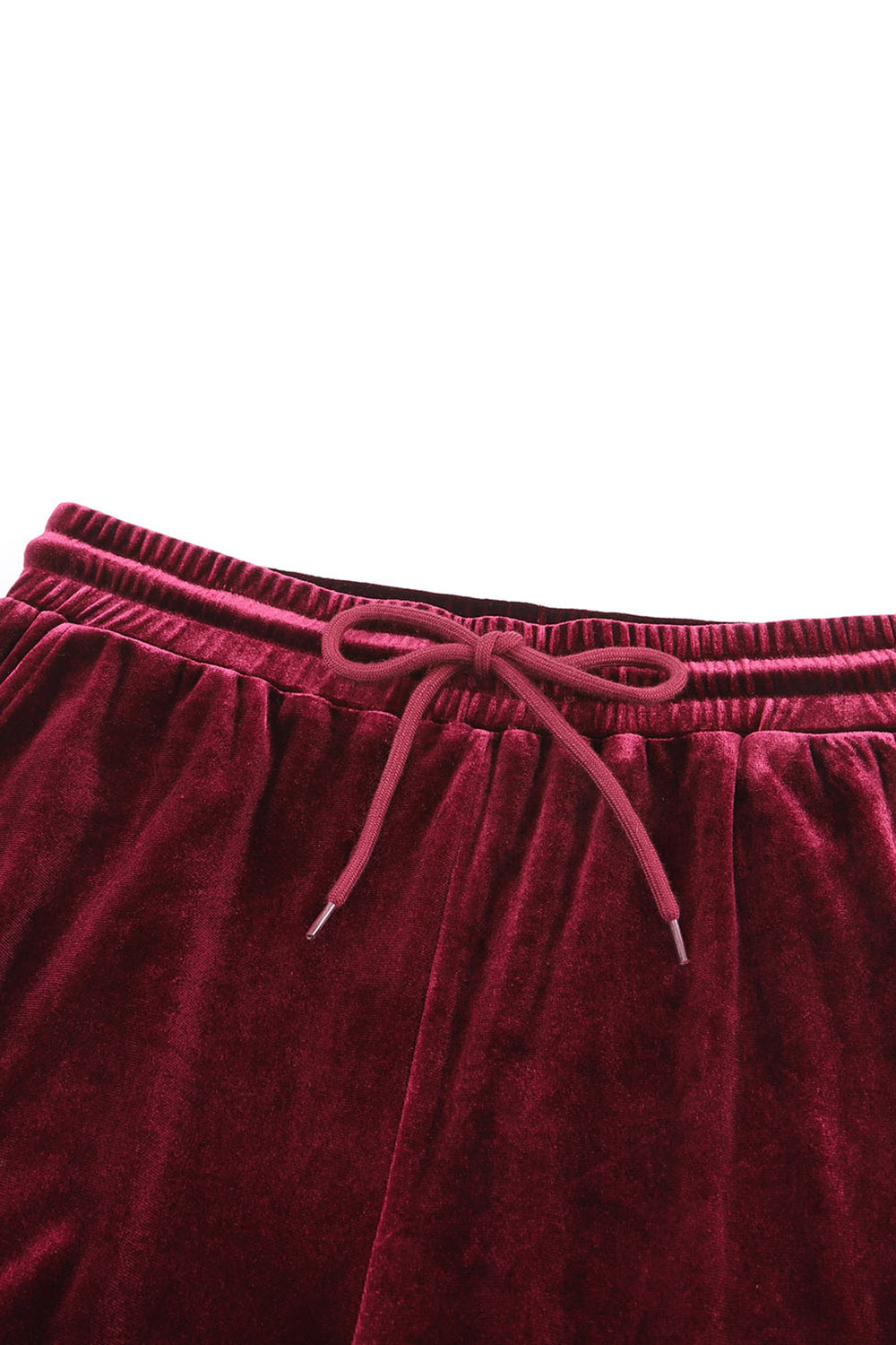Wine Velvet Lounge Set