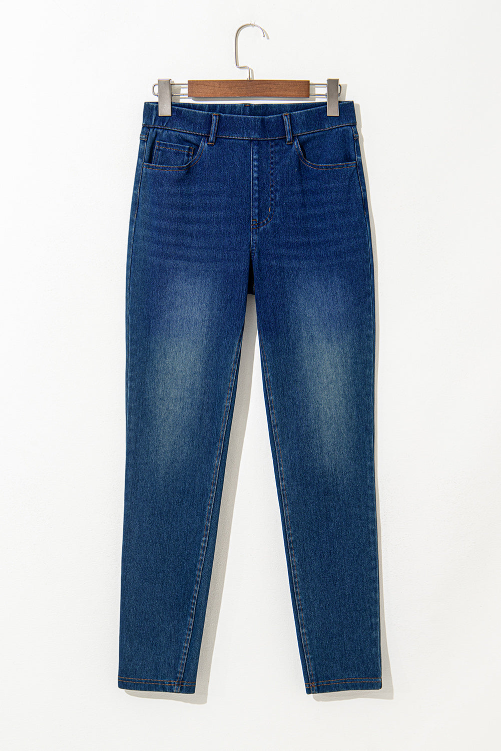 Straight Leg Stretchy Jeans