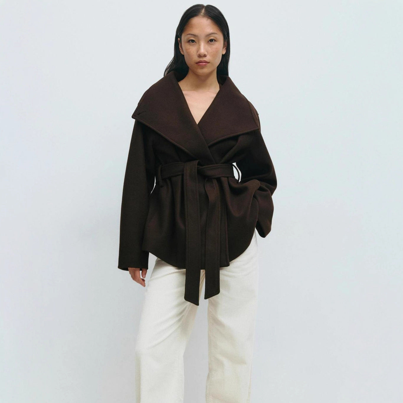 Classic Wrap Wool Coat