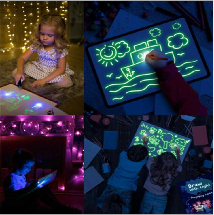 Educational 3D Magic 8 Light Effects Sketchpad