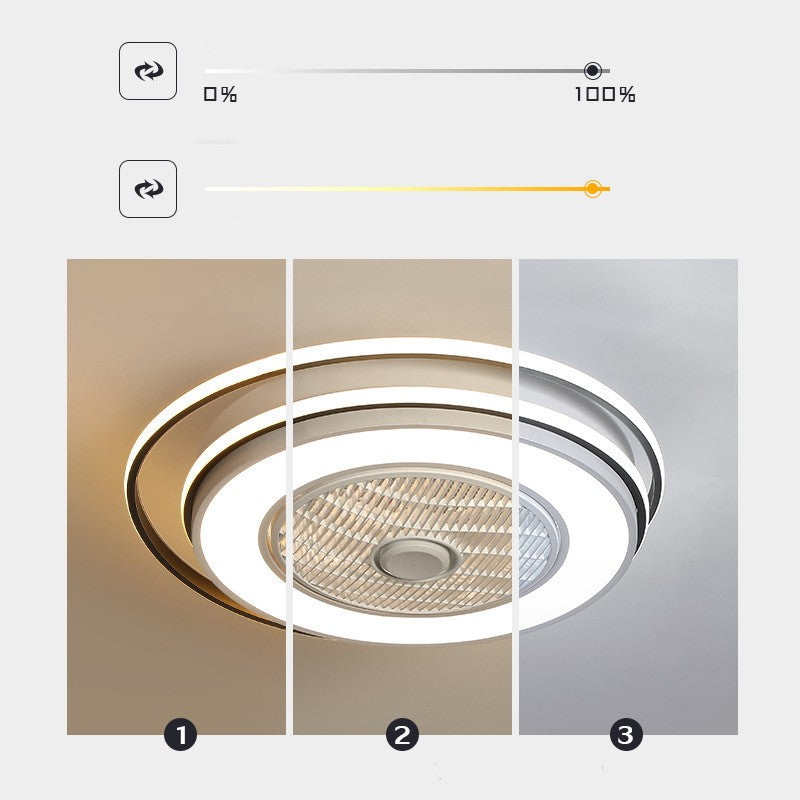 Round Led Ceiling Fan Light