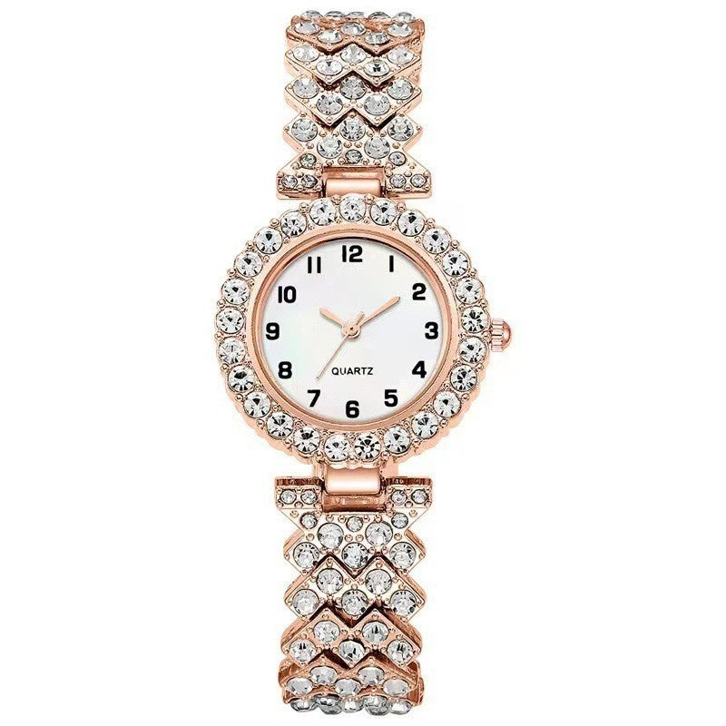 Lady's 2pcs Luxury Watch Set
