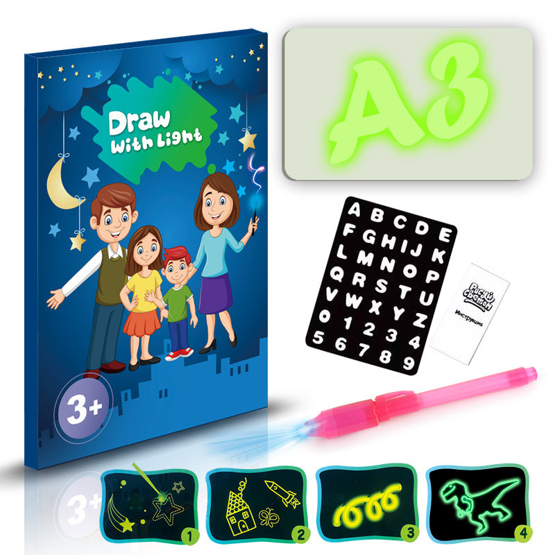 Educational 3D Magic 8 Light Effects Sketchpad