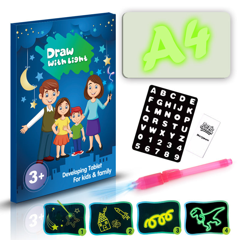 Educational 3D Magic 8 Light Effects Sketchpad