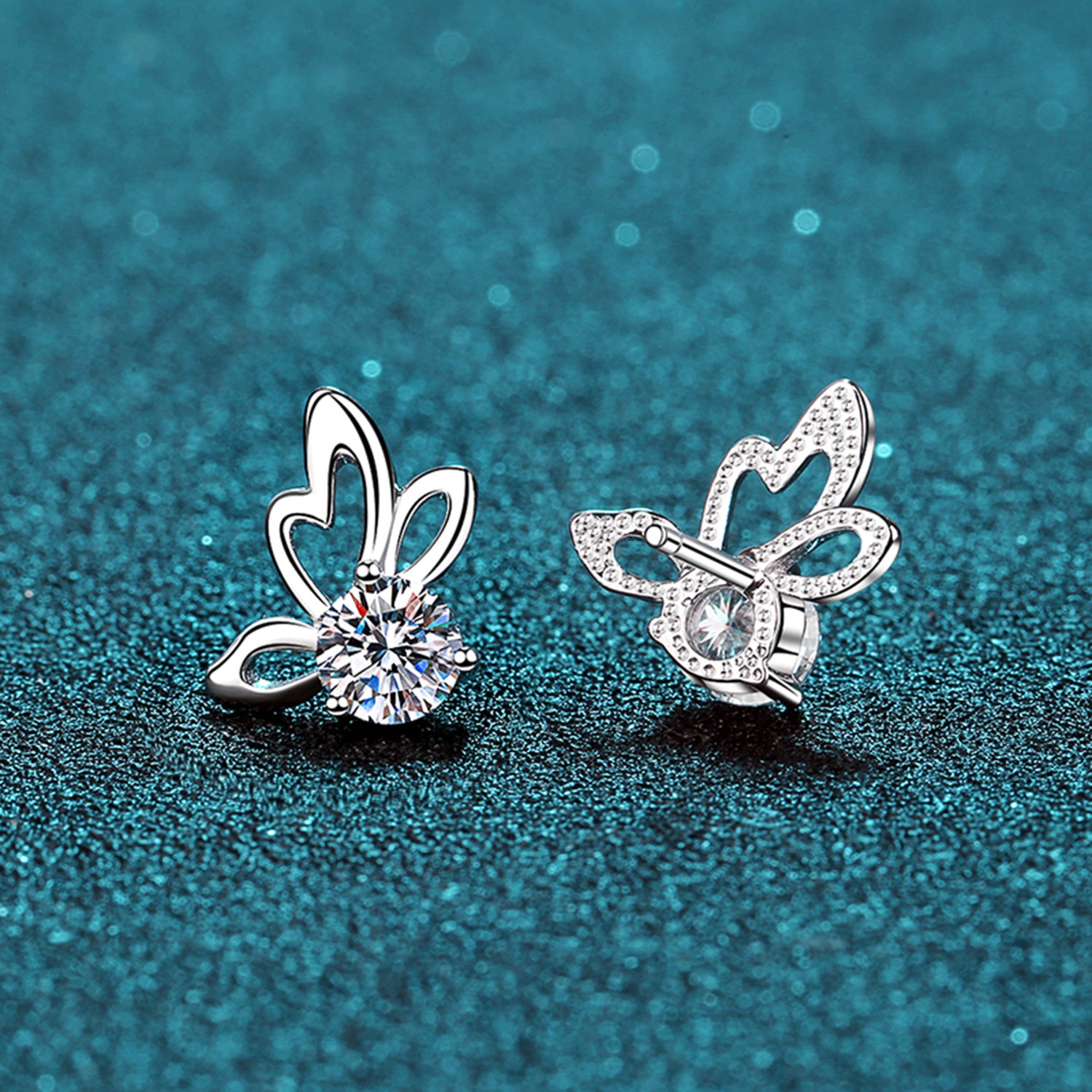 Butterfly Moissanite Earrings