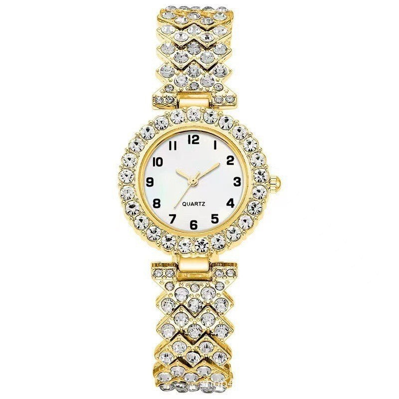 Lady's 2pcs Luxury Watch Set