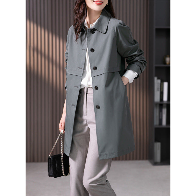 British Mid-length Trench Coat