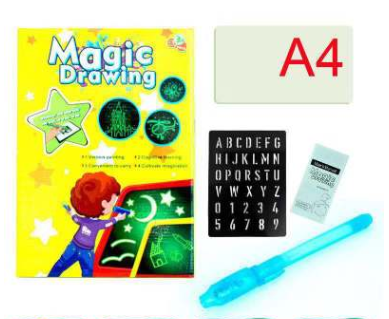 Educational 3D Magic 8 Light Effects Sketchpad