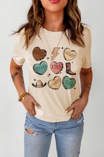 Graphic Sequin T Shirts