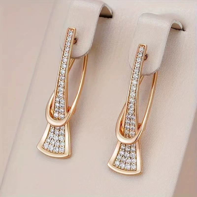Drop Buckle Earrings