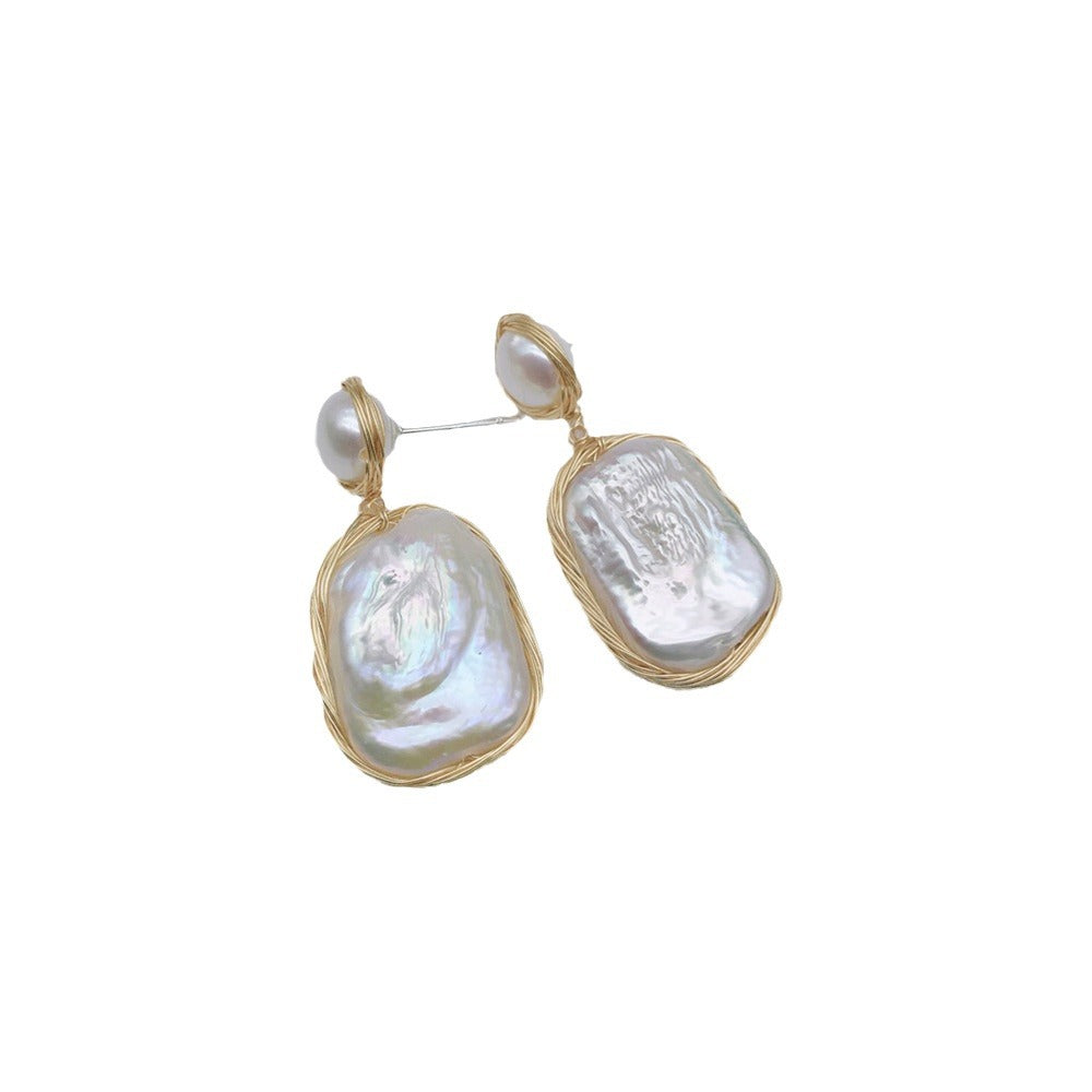 Freshwater Pearl Drop Earrings