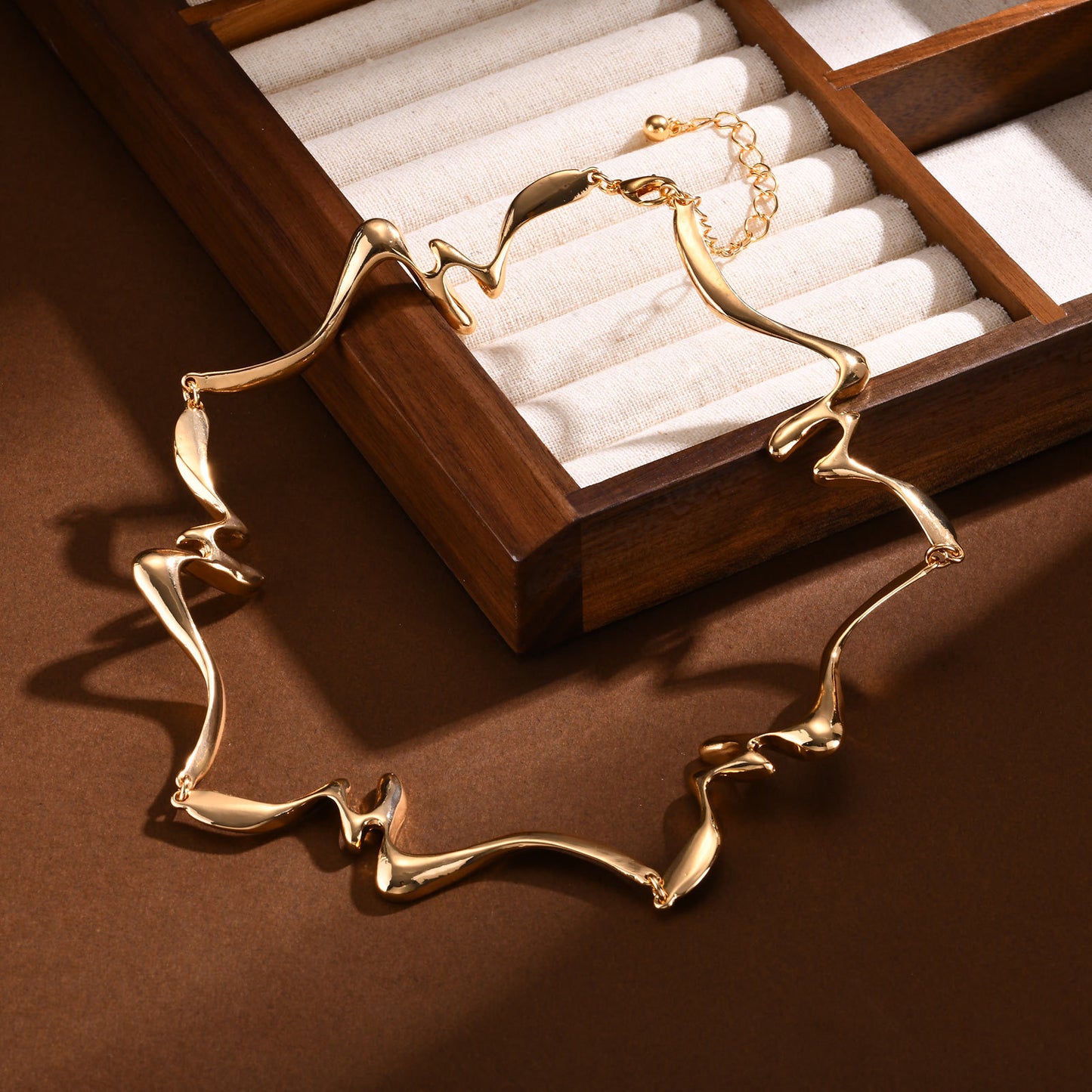 Abstract Exaggerated Liquid Necklace/Bracelet