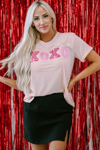 Graphic Sequin T Shirts