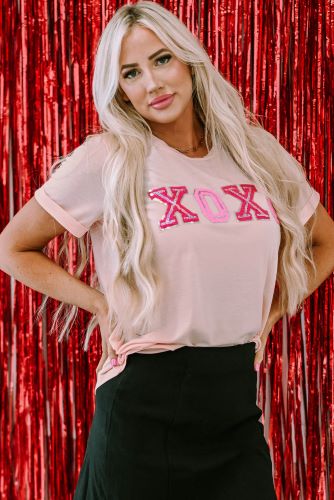 Graphic Sequin T Shirts