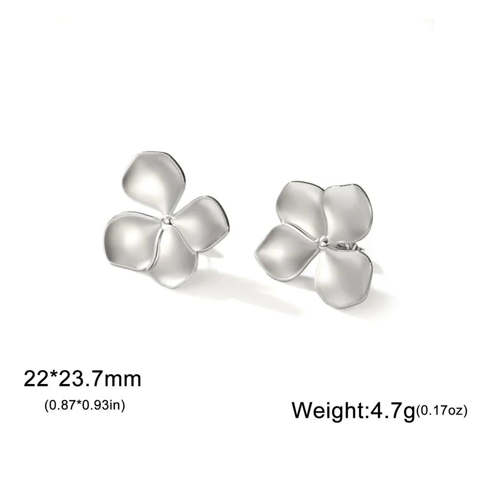 Big Flower Earrings