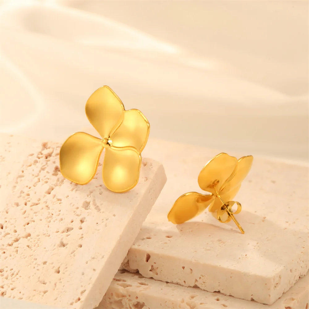 Big Flower Earrings