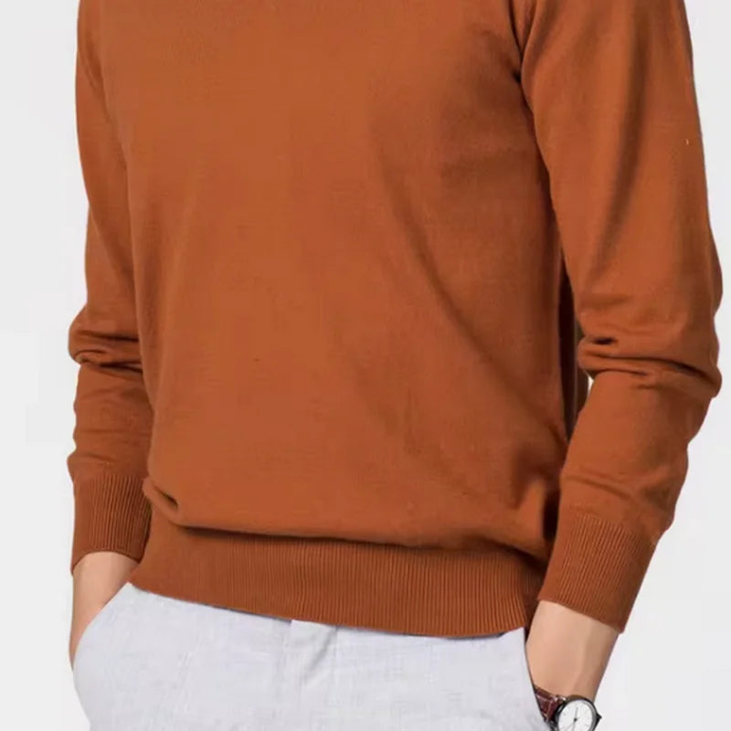 Classic Pullover V-Neck Sweater