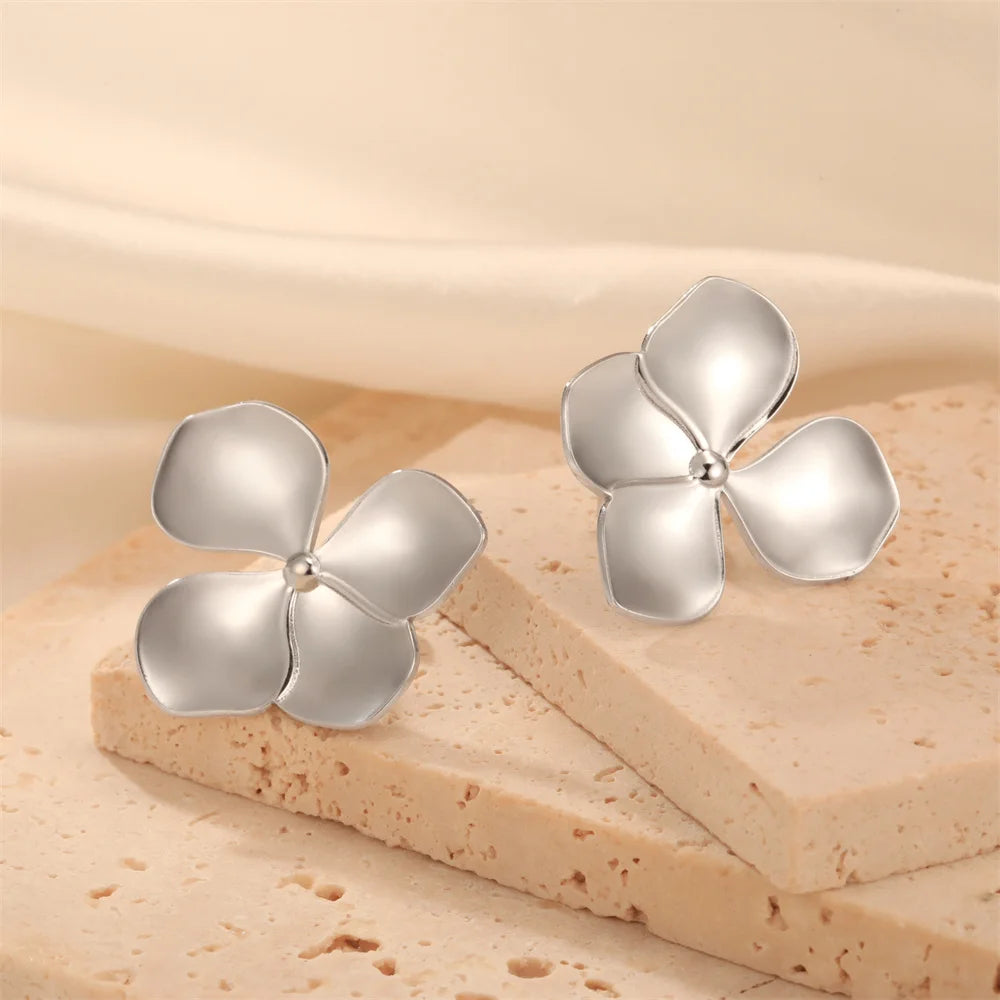 Big Flower Earrings