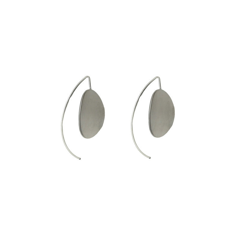 Oval Mirrored Earrings