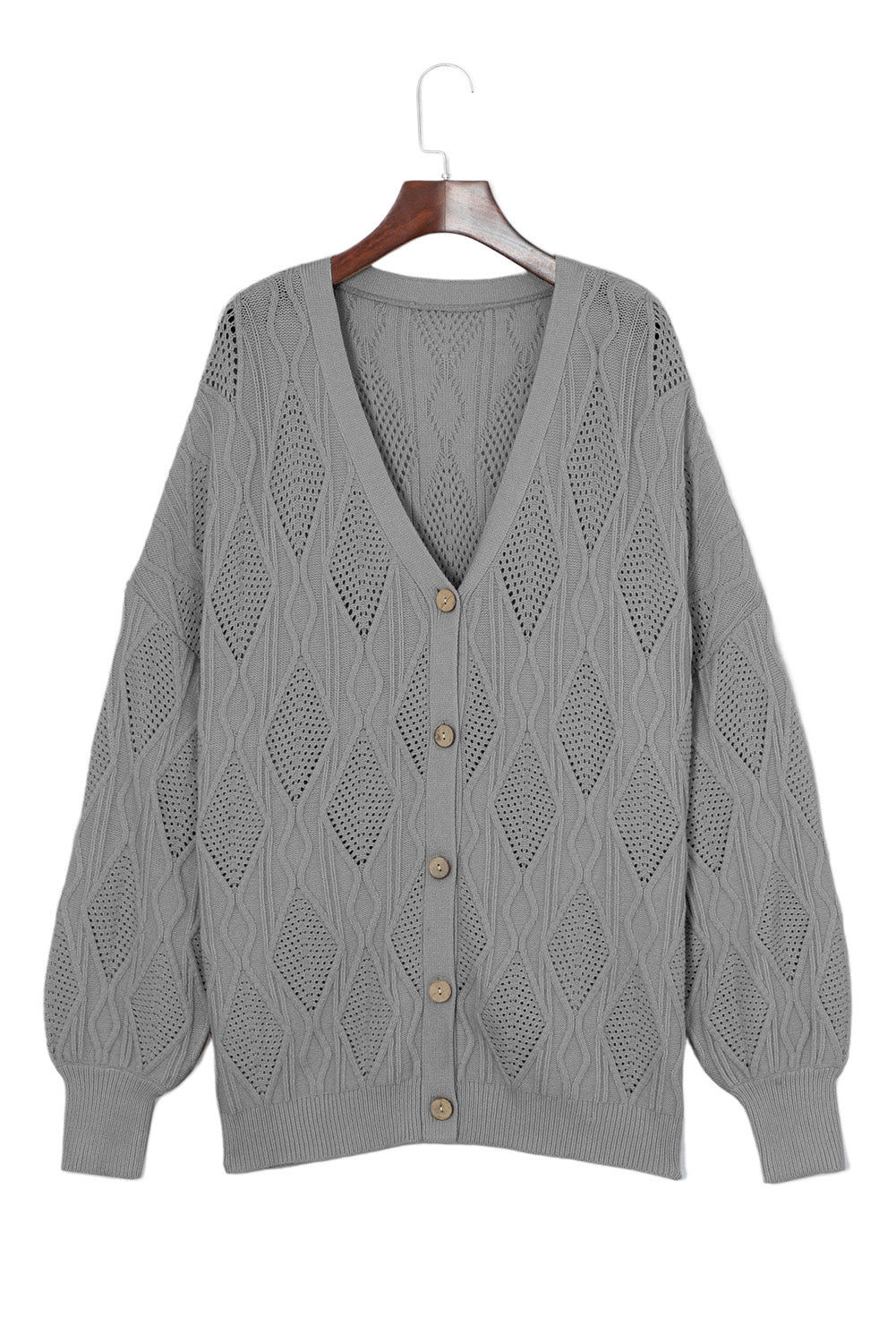 Apricot Plus Size Cardigan