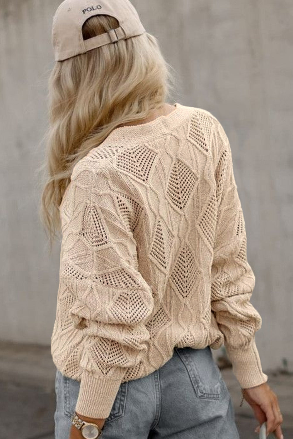 Apricot Plus Size Cardigan