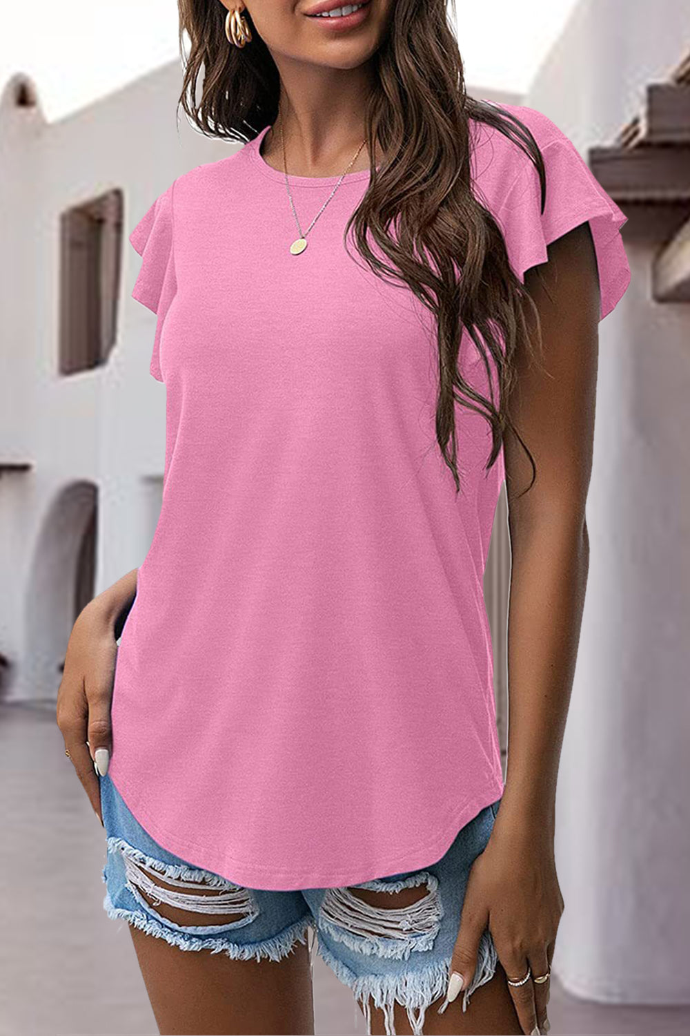 Flutter Sleeve Tee