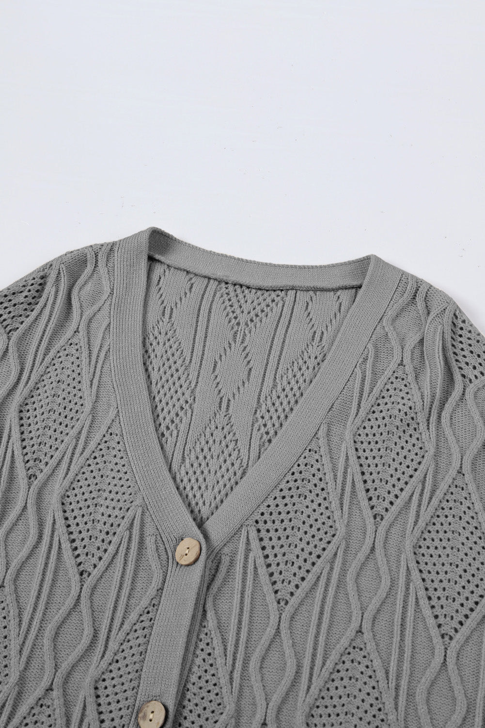 Apricot Plus Size Cardigan