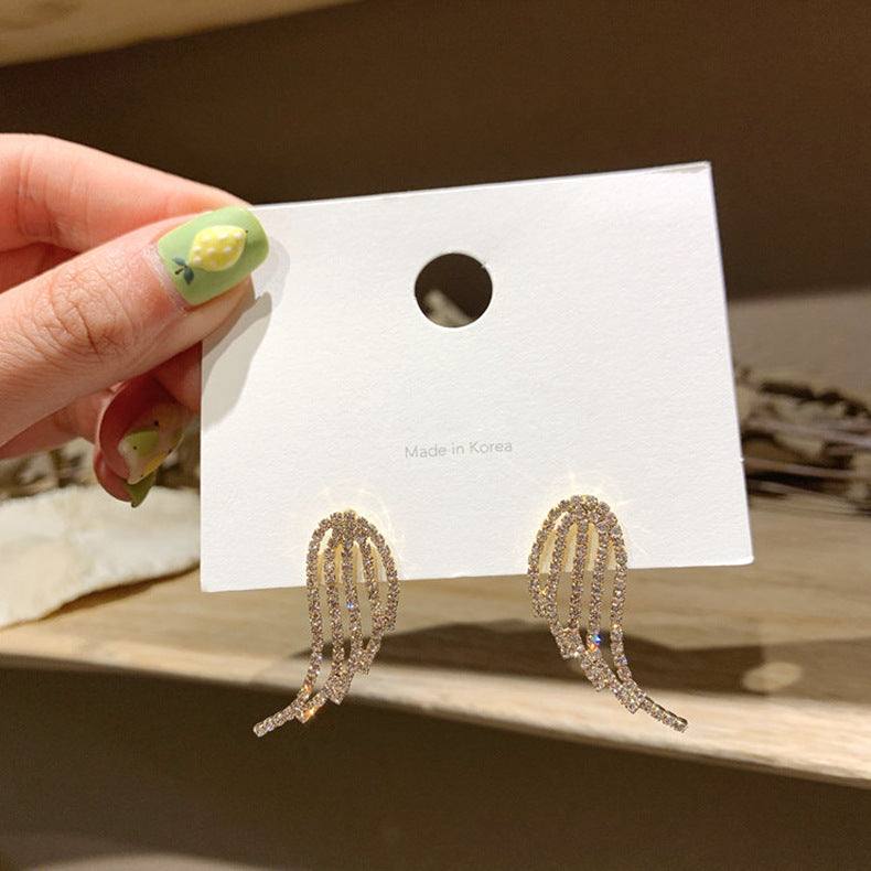 Personality Tassel and Stud Earrings
