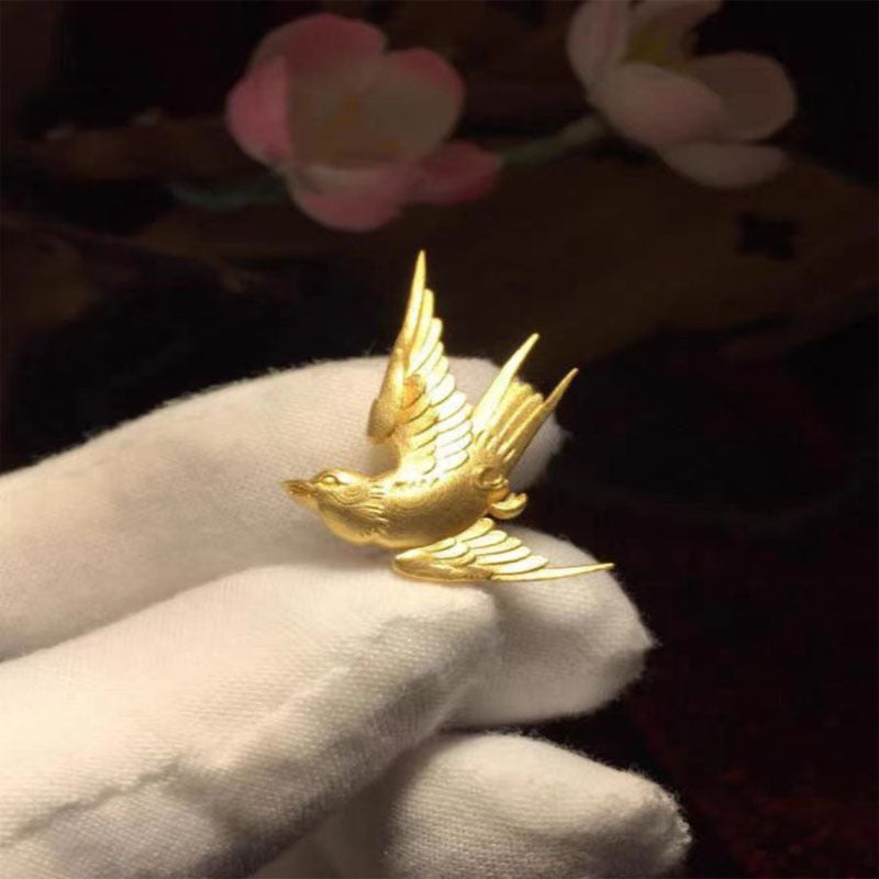 High-end Bird Brooch