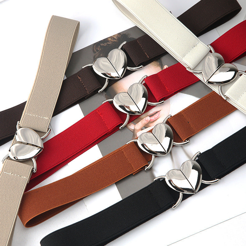 Elastic Heart Belt
