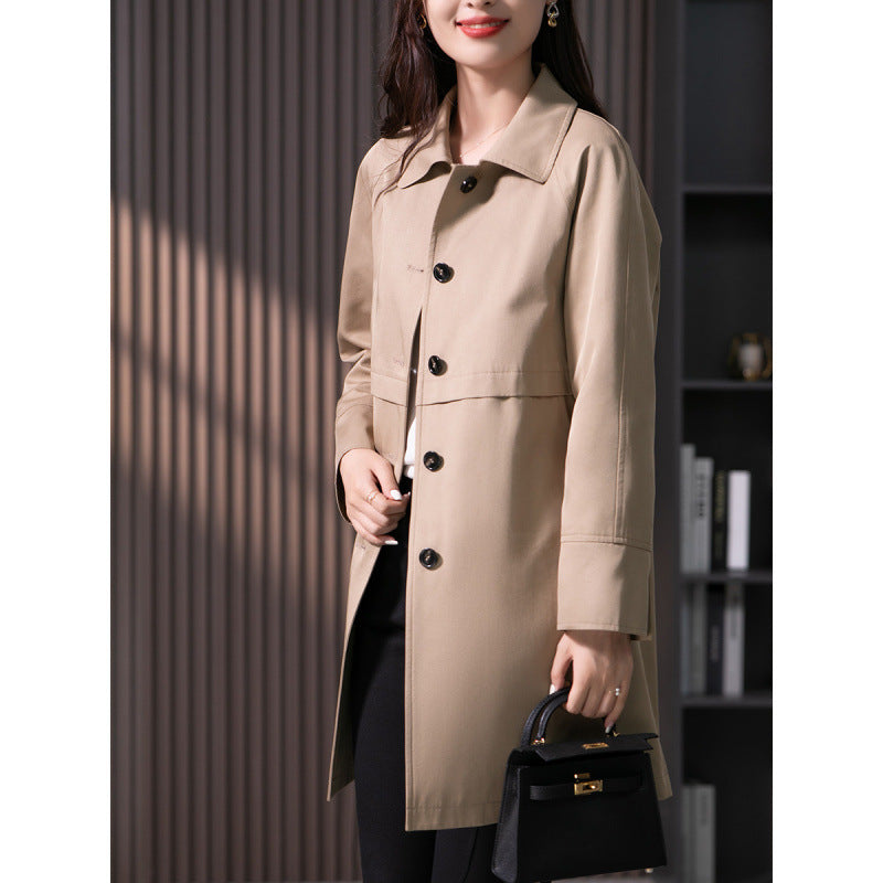 British Mid-length Trench Coat
