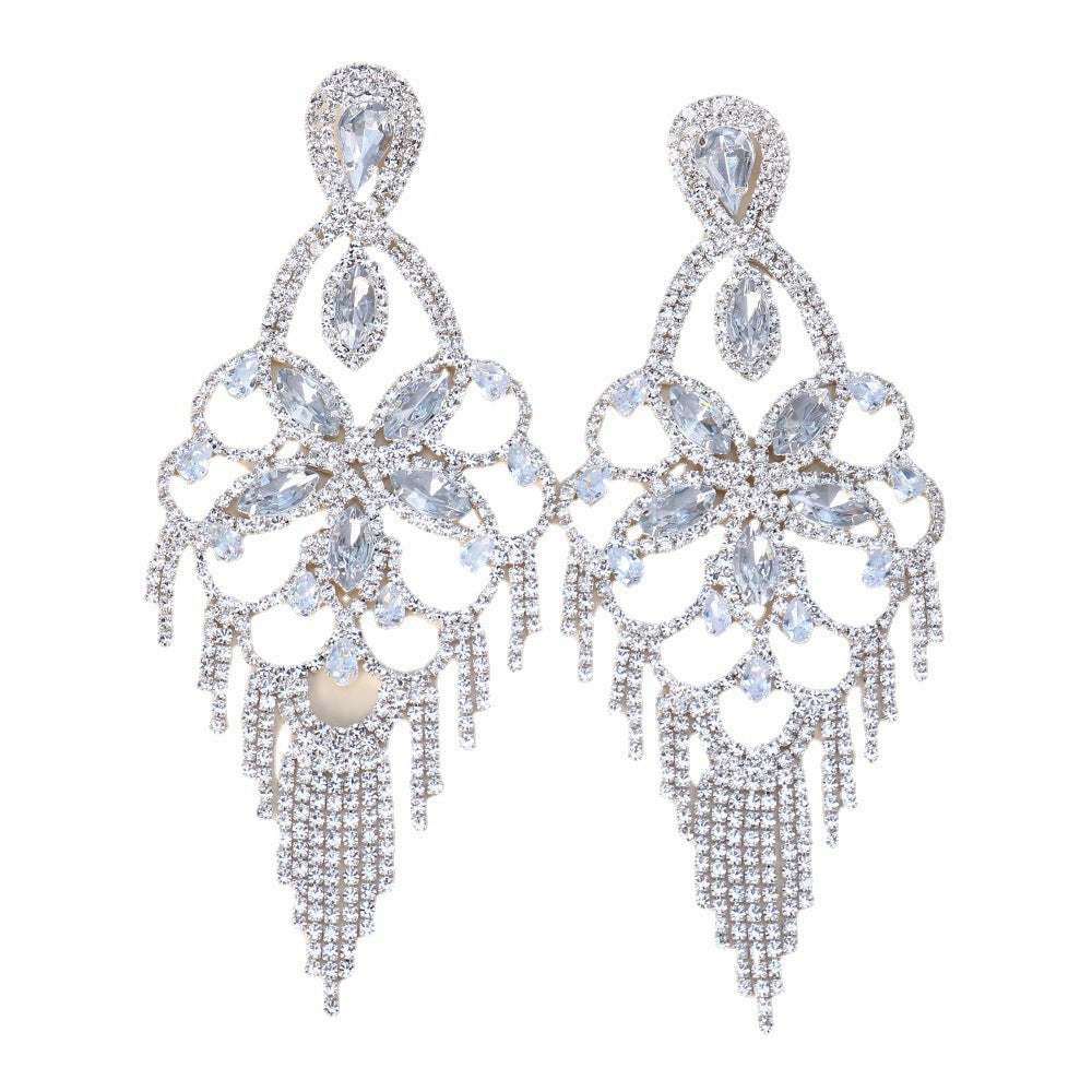Long Chandelier Earrings