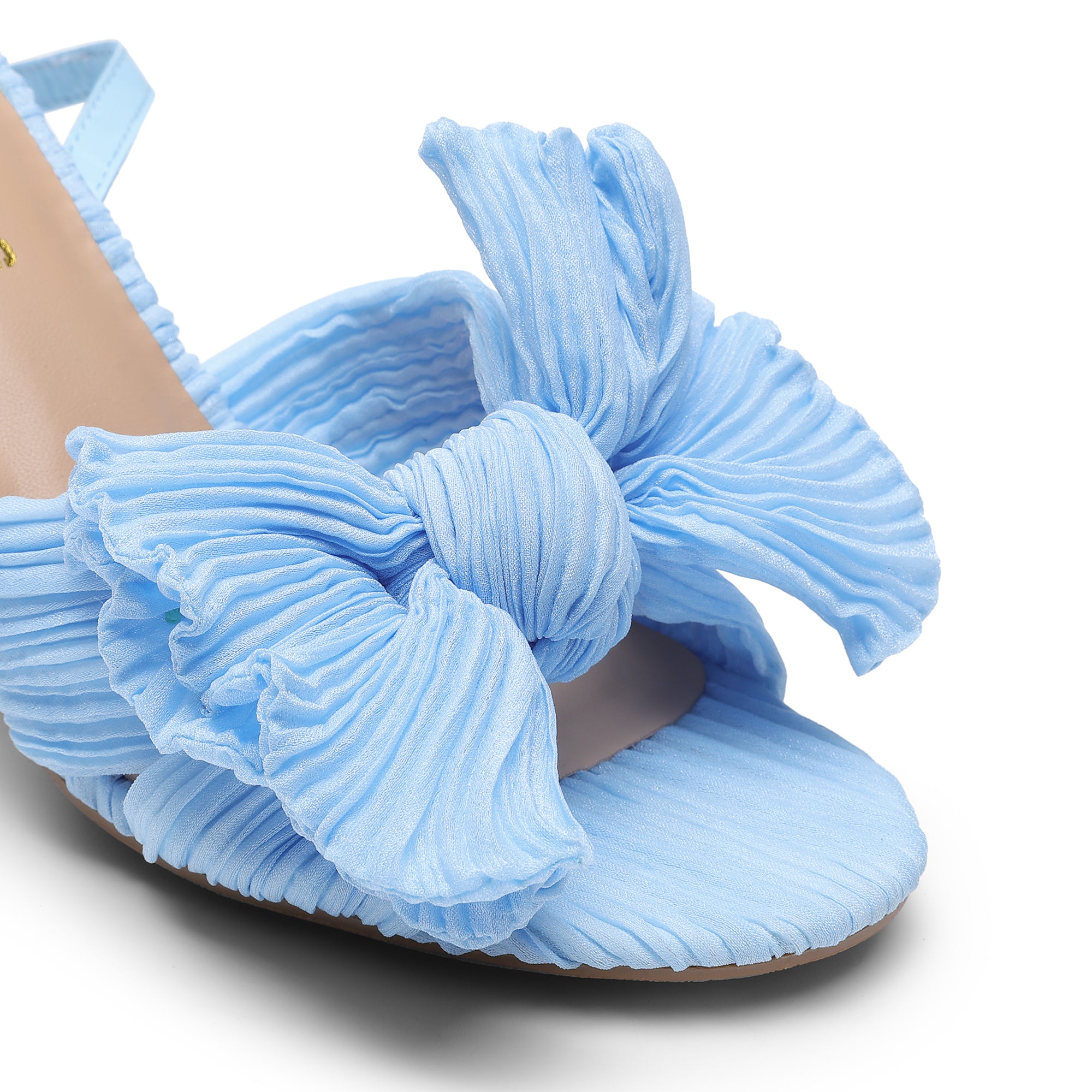 Bow Chunky Heels Dress Sandals