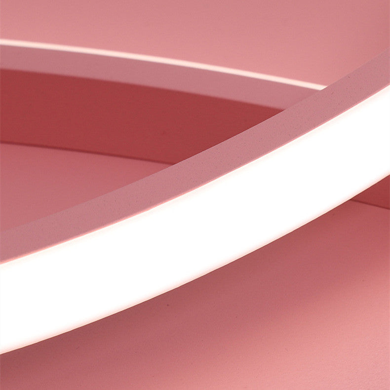 Pink Hearts Ceiling Lamp