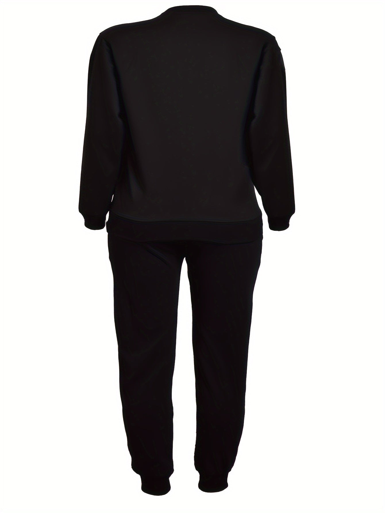 Black Paris Sweatsuit Set