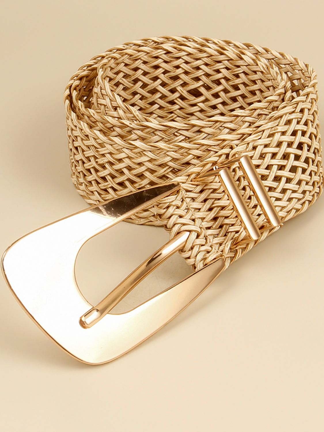 Braided Gold Belt - Bazaare Mart
