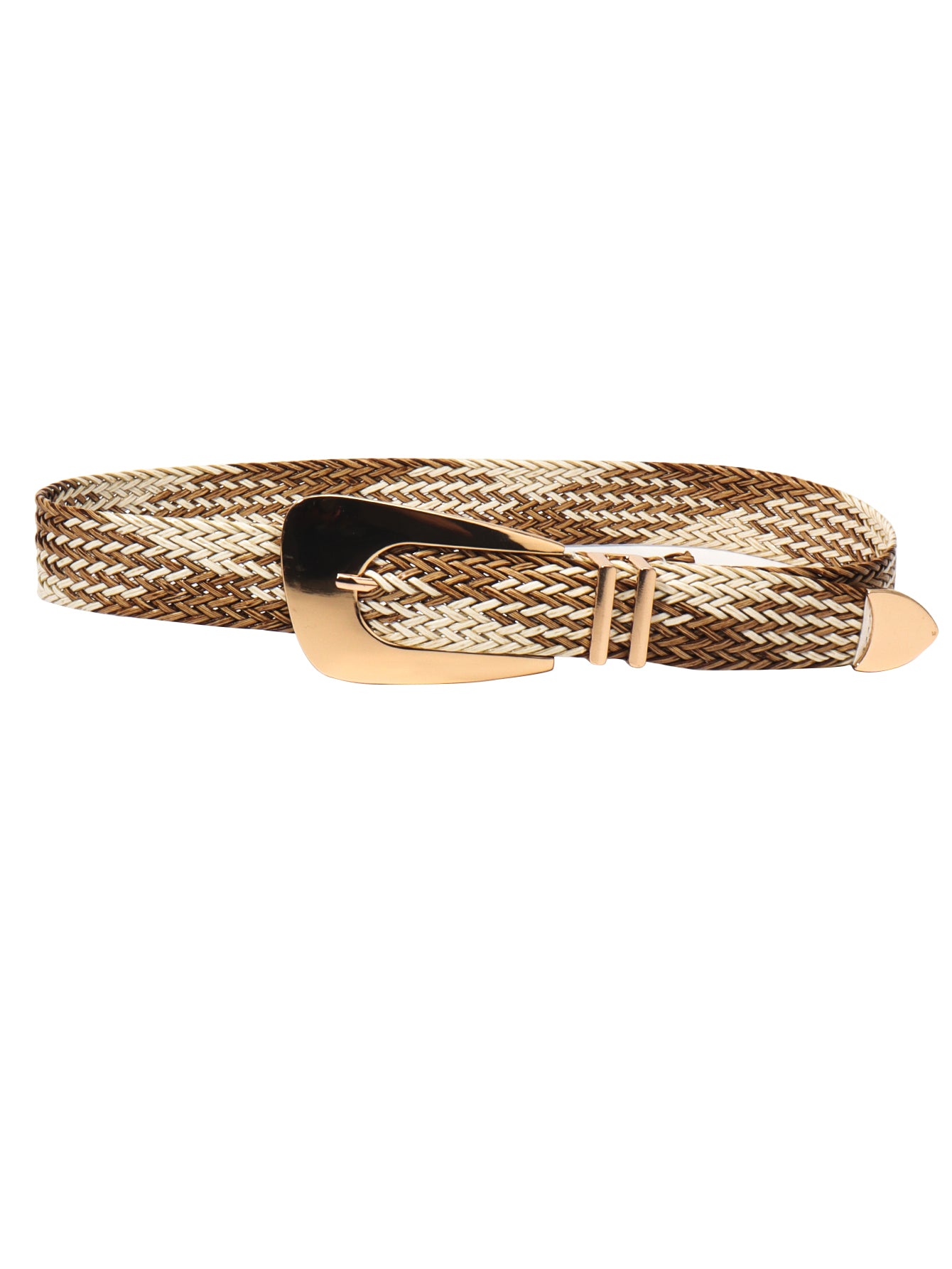Braided Gold Belt - Bazaare Mart