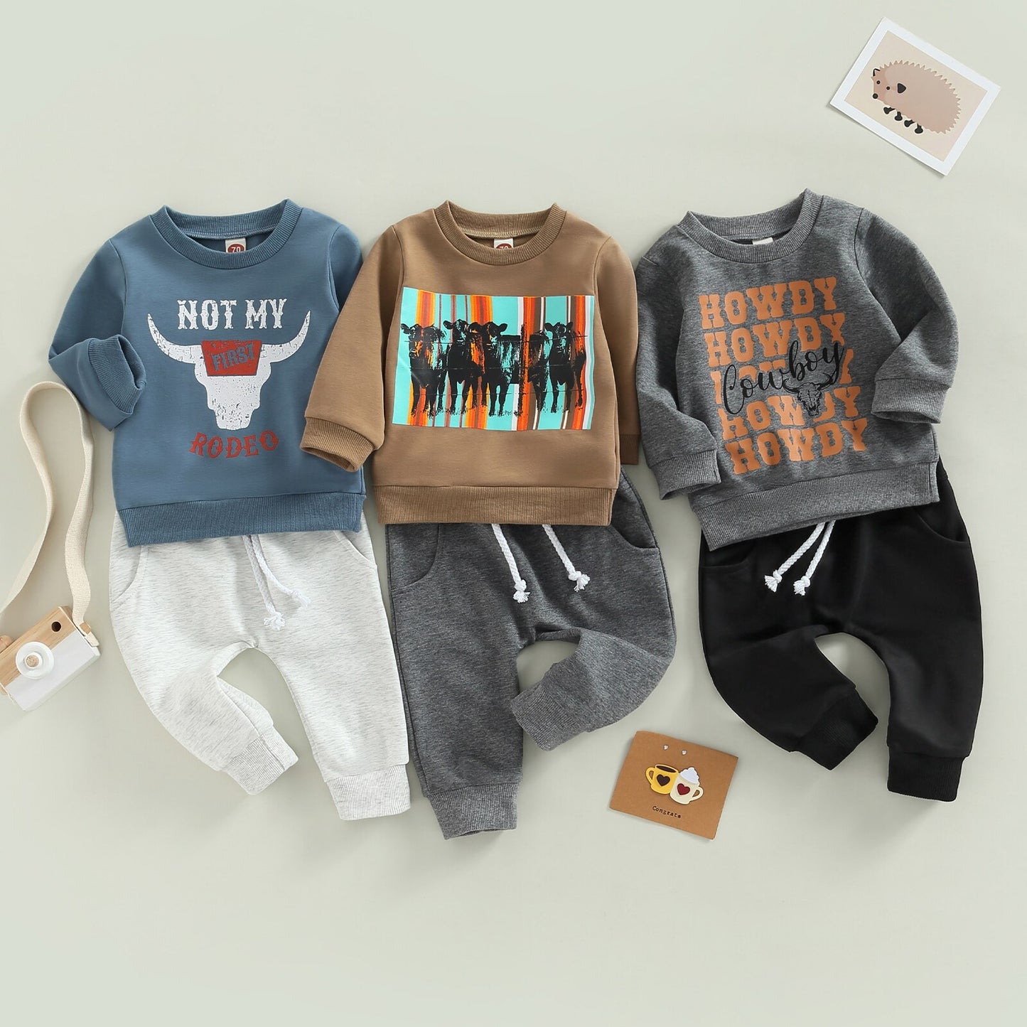 Baby Cowboy Clothes Sets - Bazaare Mart