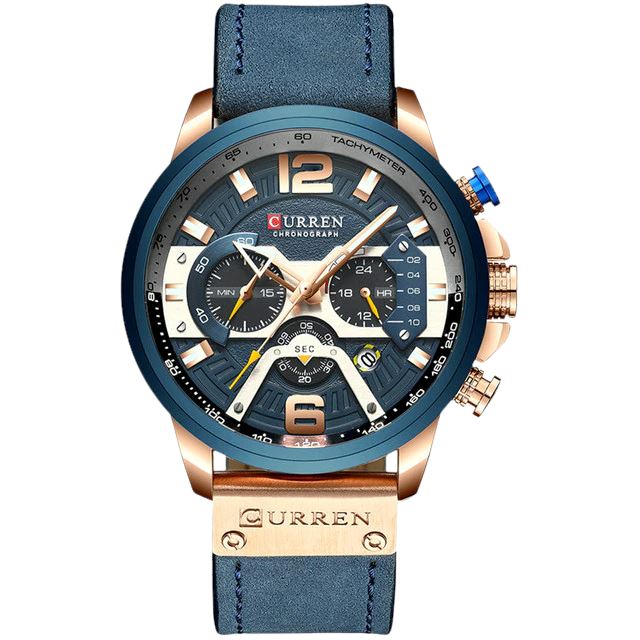 Leather Watch - Bazaare Mart