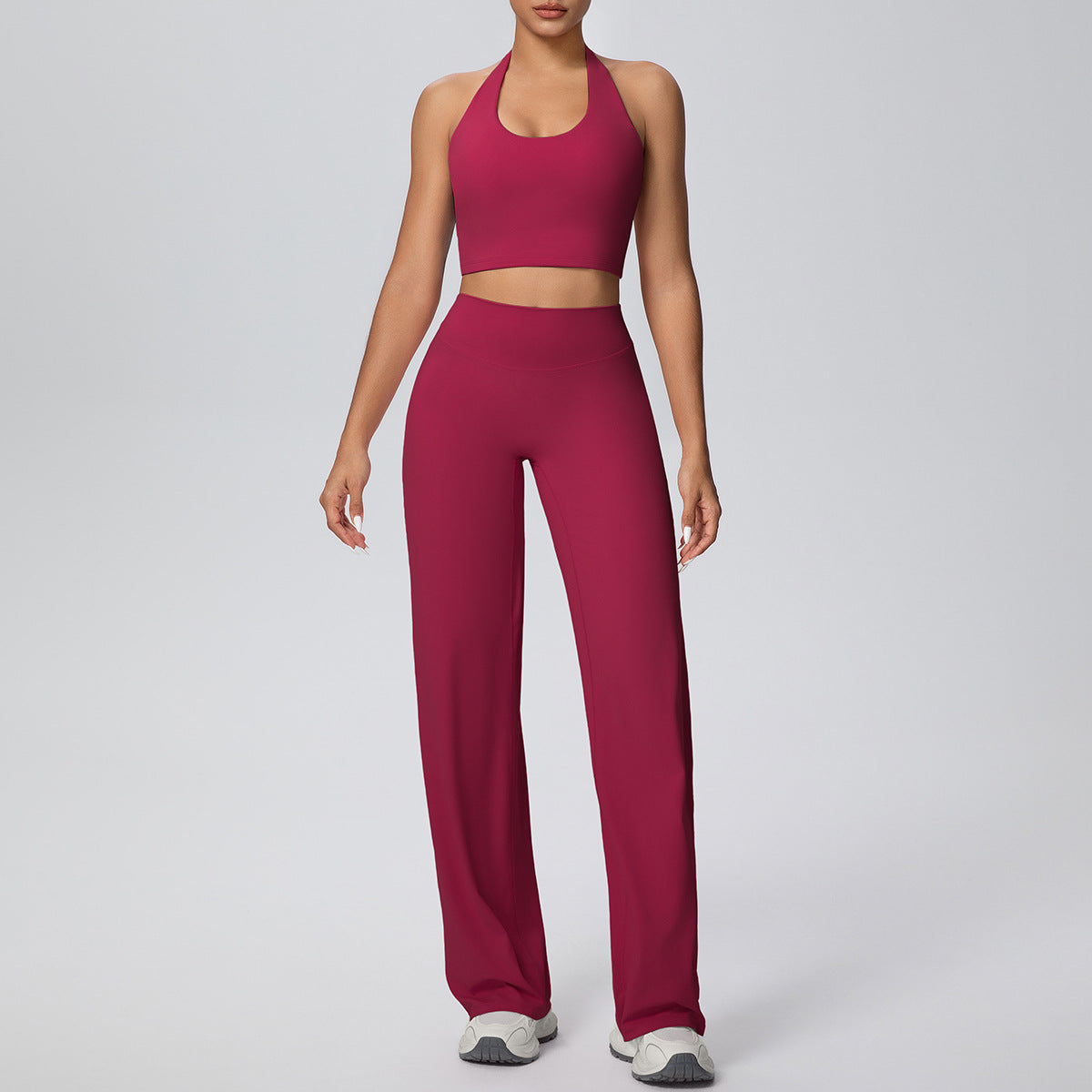 Women’s Sports Bra & Leggings Set – Breathable Two-Piece Fitness Workout Outfit Carmine CJ Dropshipping Yoga Outfit