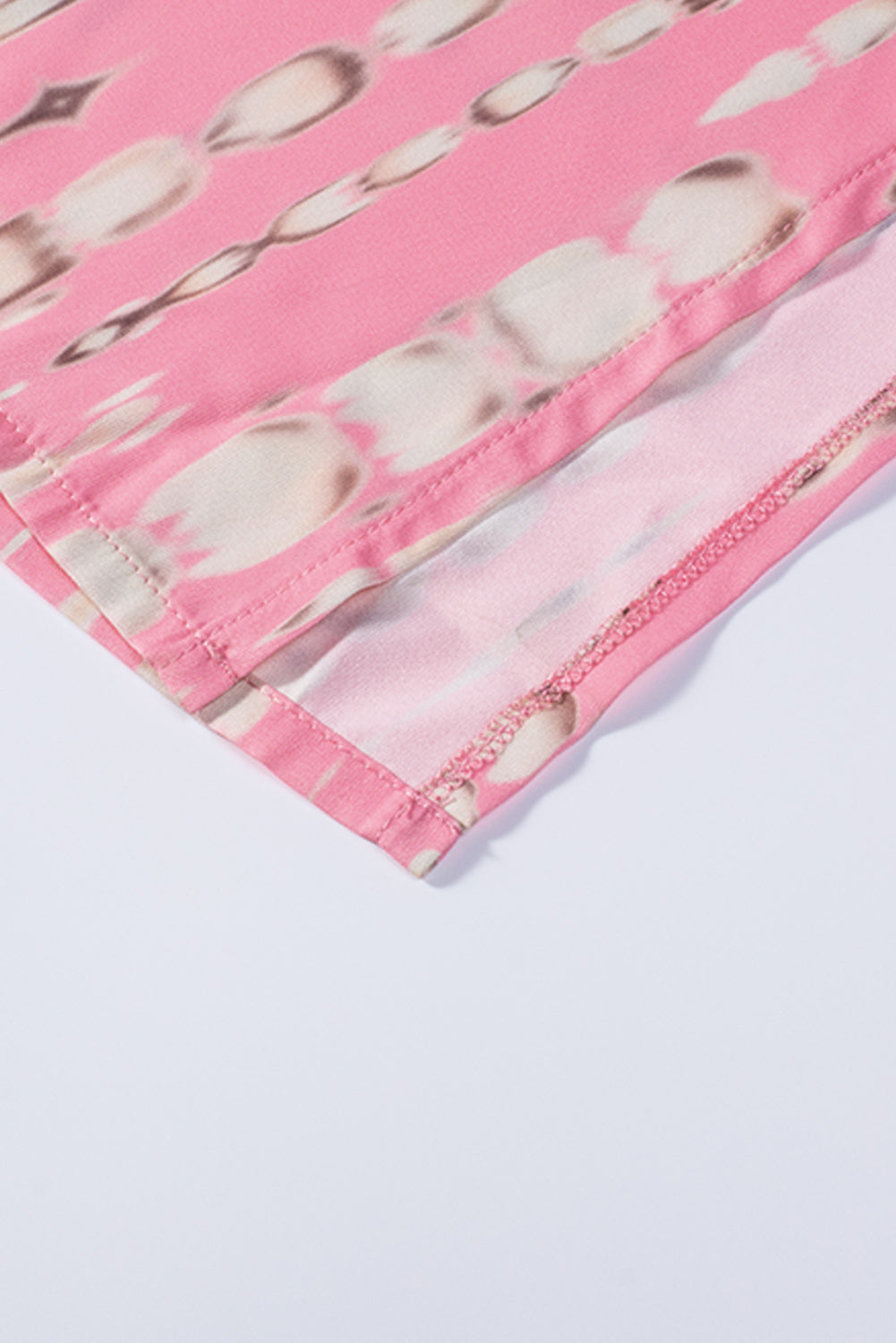 Pink Bohemian Tie Dye Kimono