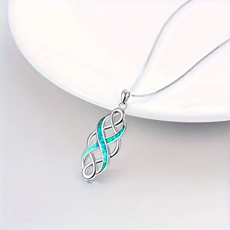 Irish Celtic Knot Pendant Necklace Bazaare Mart Celtic Necklace